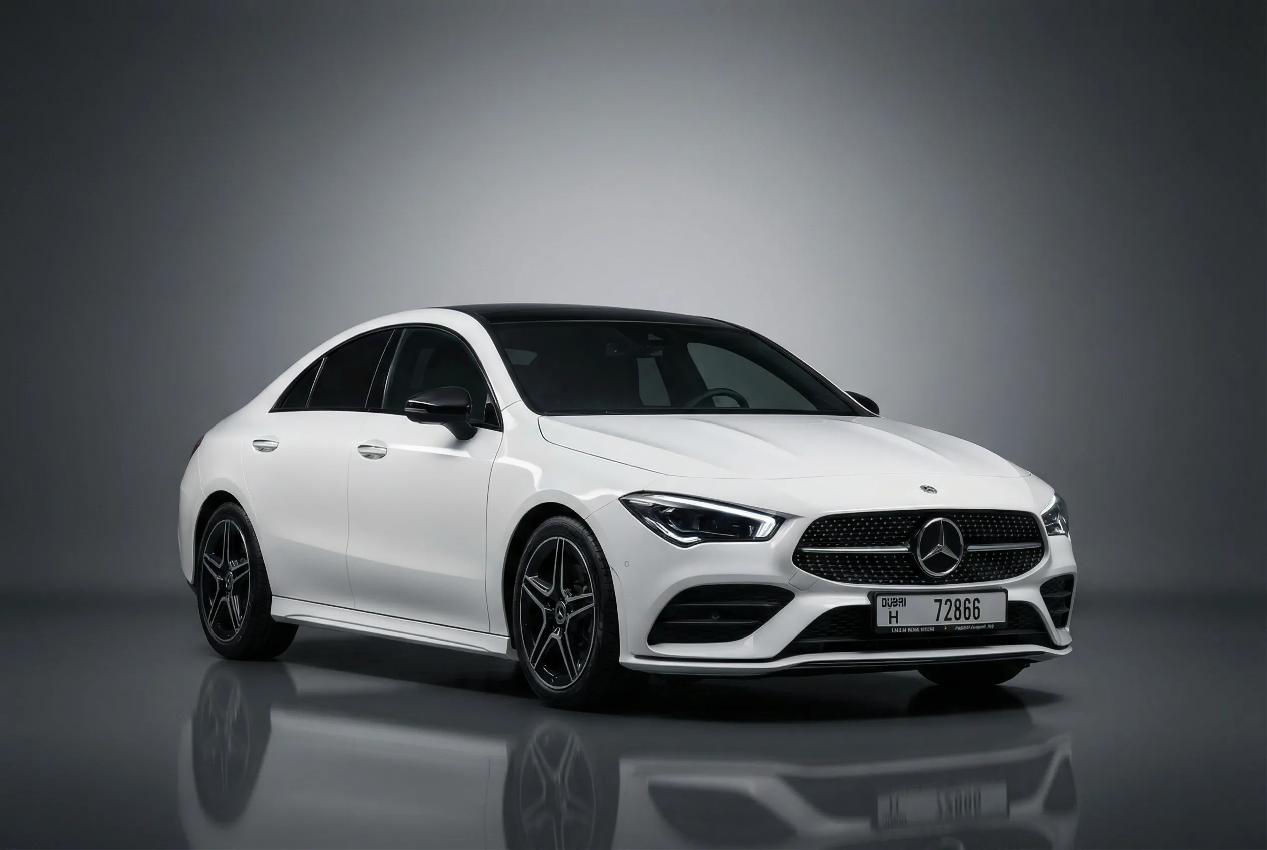 Mercedes Cla 200 2023 White rental in Dubai thumbnail 3