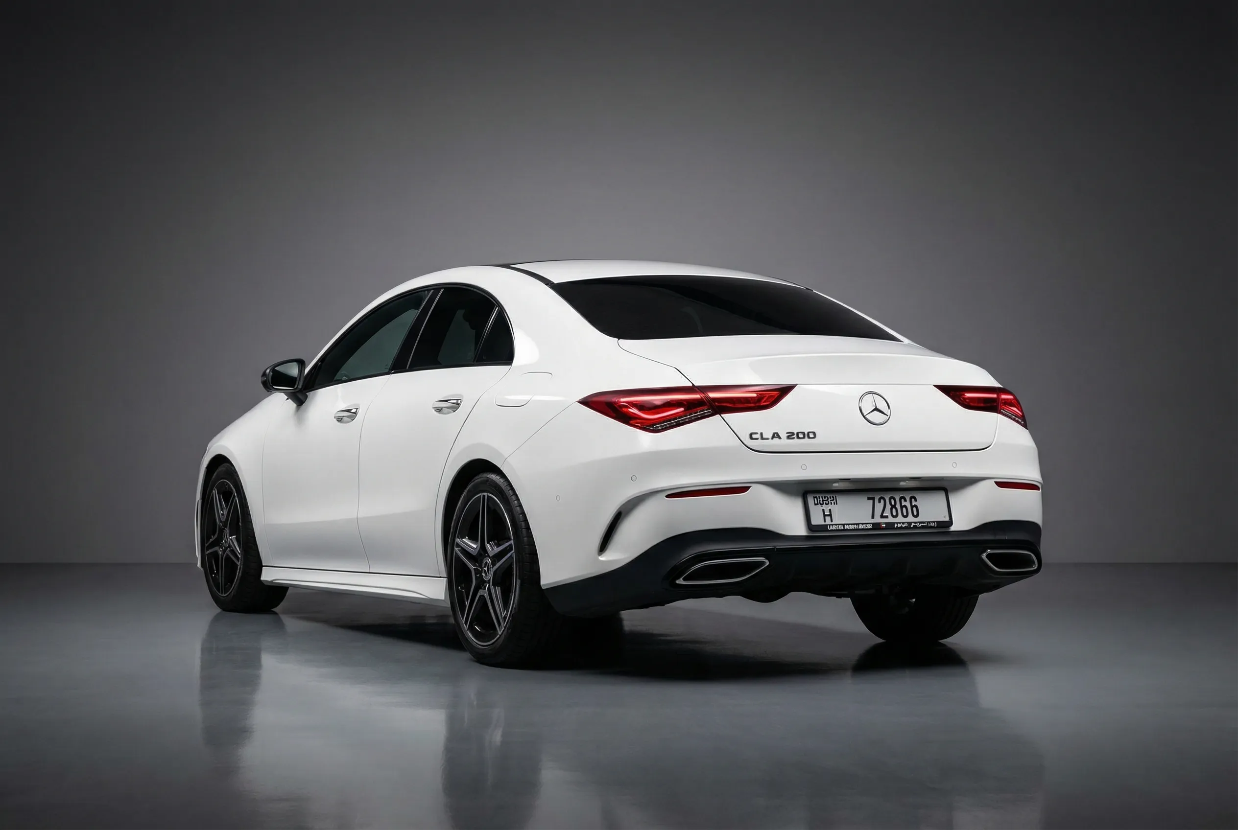 Mercedes Cla 200 2023 White rental in Dubai thumbnail 4