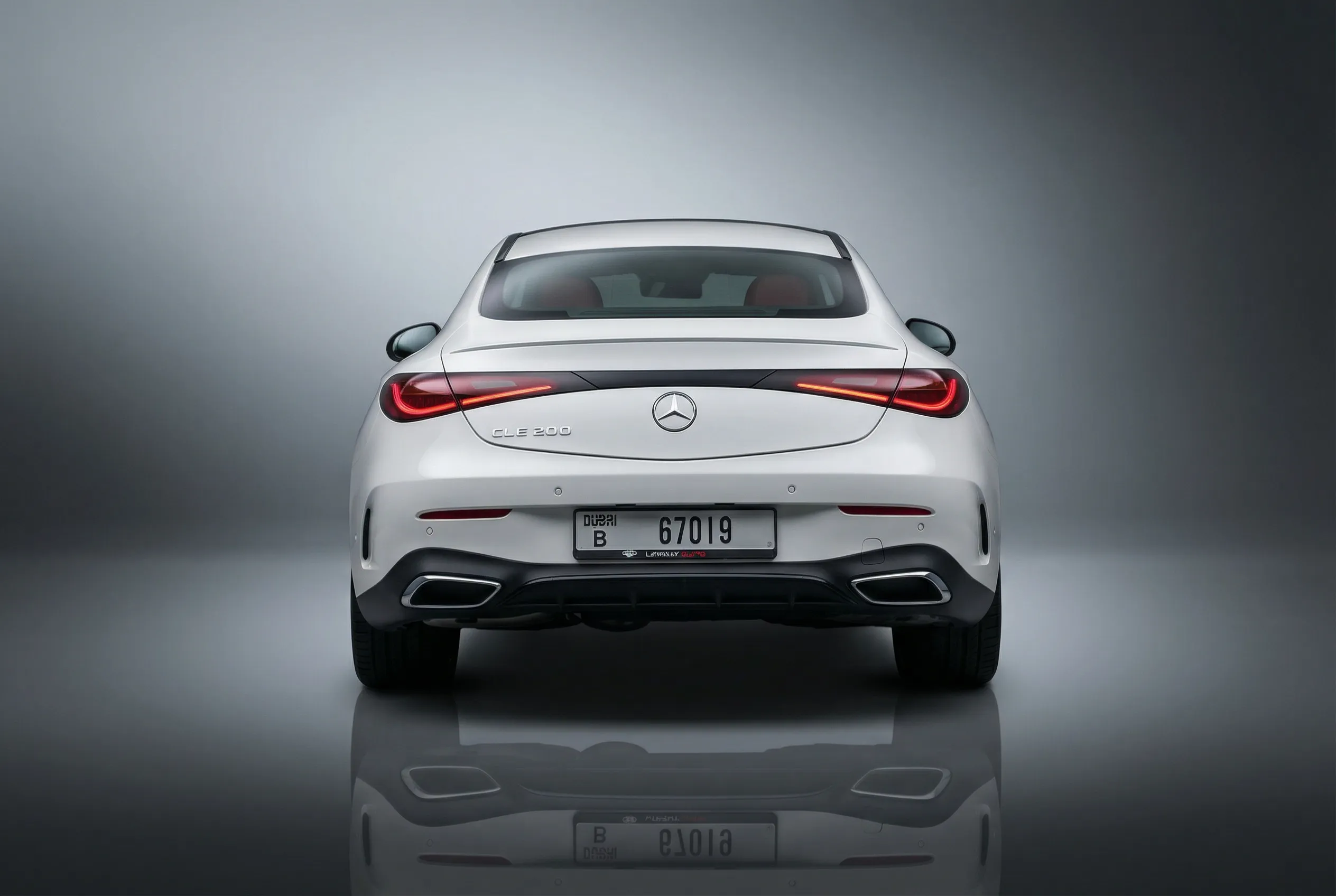 Mercedes Cle 200 2025 White rental in Dubai thumbnail 4