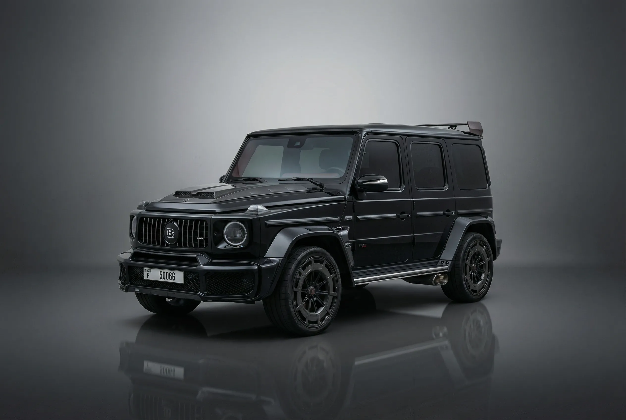 Mercedes G63 Brabus 2023 Black rental in Dubai thumbnail 3