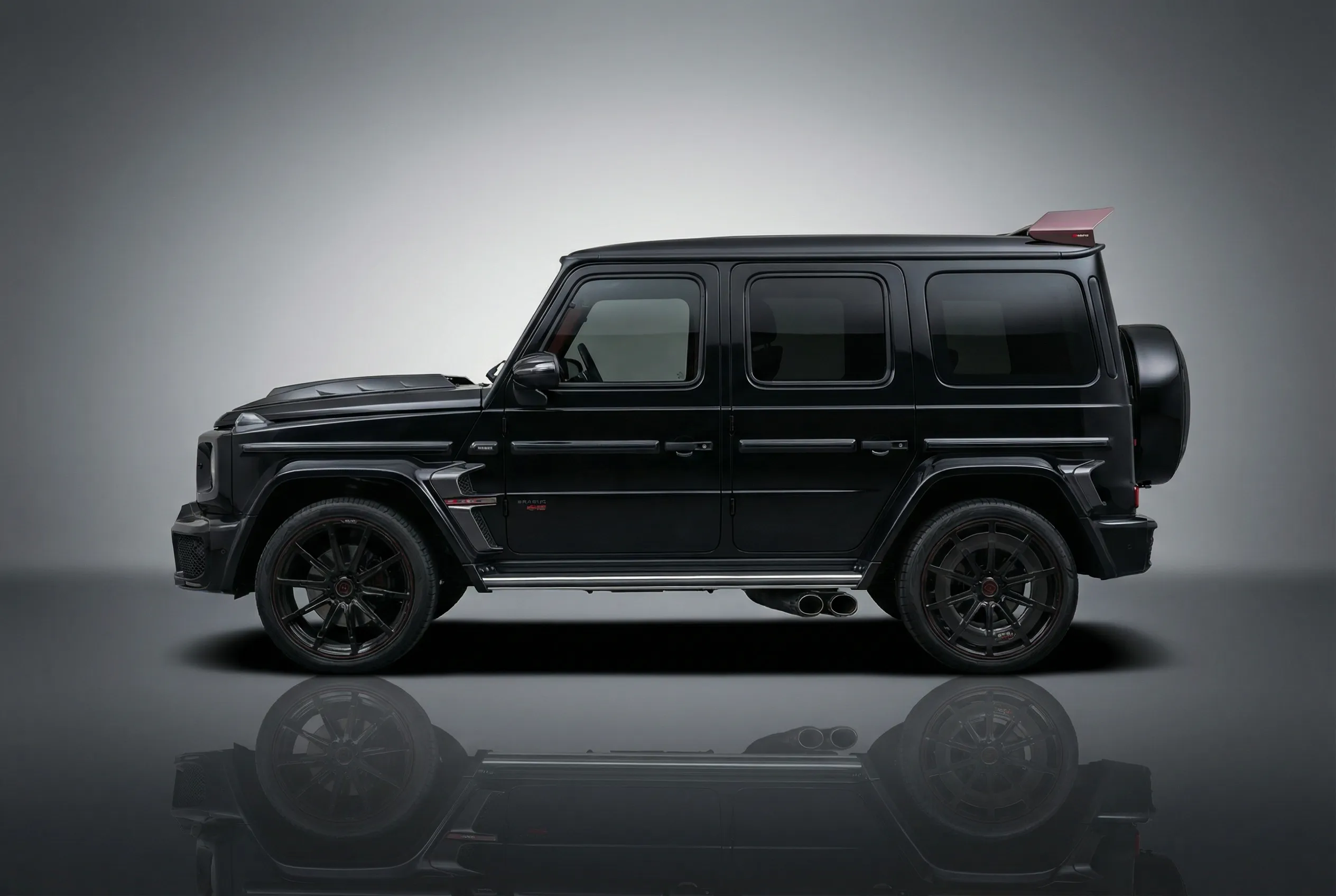 Mercedes G63 Brabus 2023 Black rental in Dubai thumbnail 4