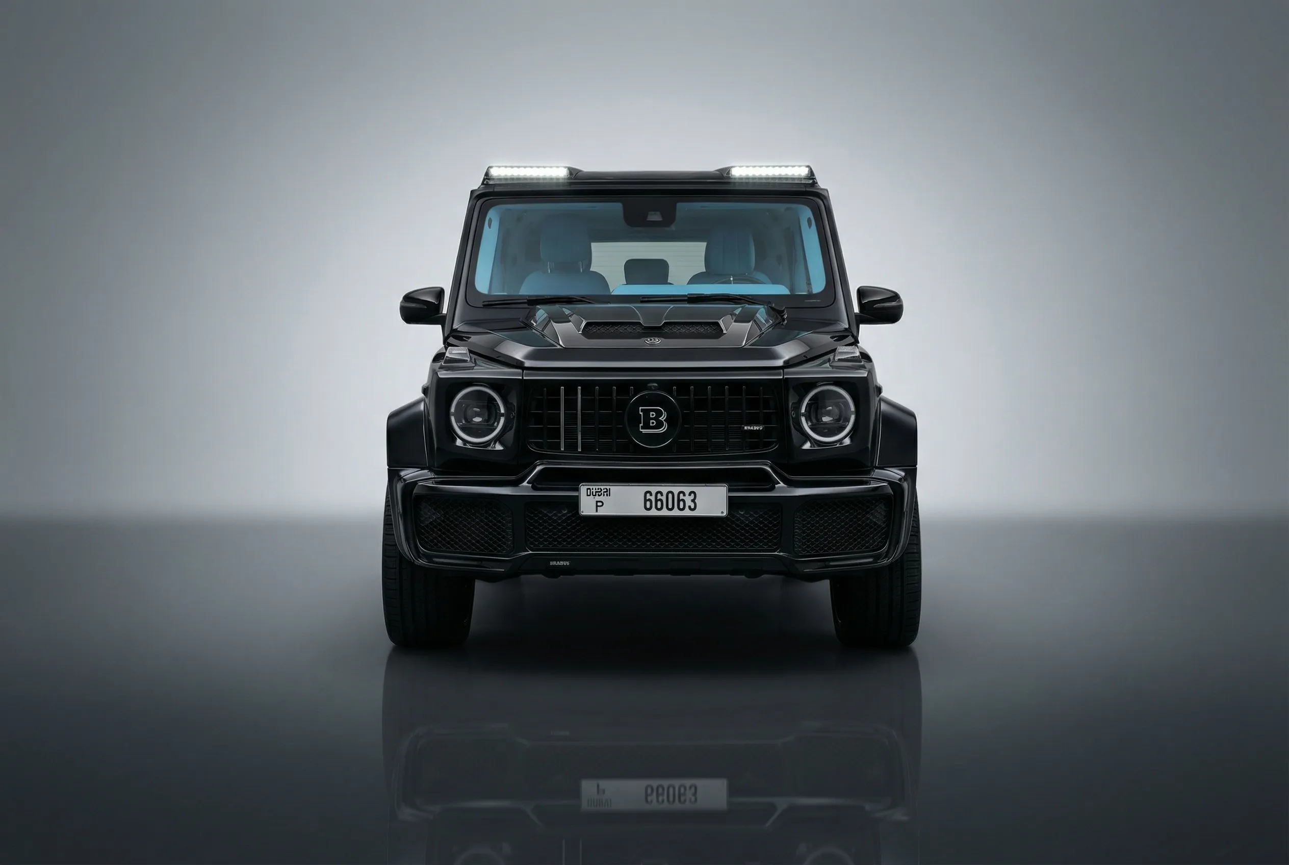 Mercedes G63 Brabus 2023 Black rental Dubai