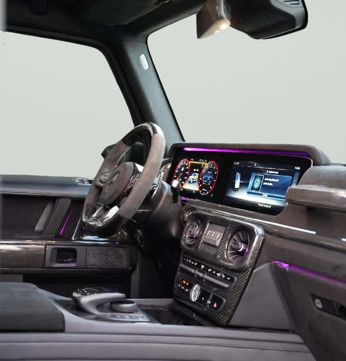 Mercedes G63 Brabus 2023 Black rental in Dubai thumbnail 5