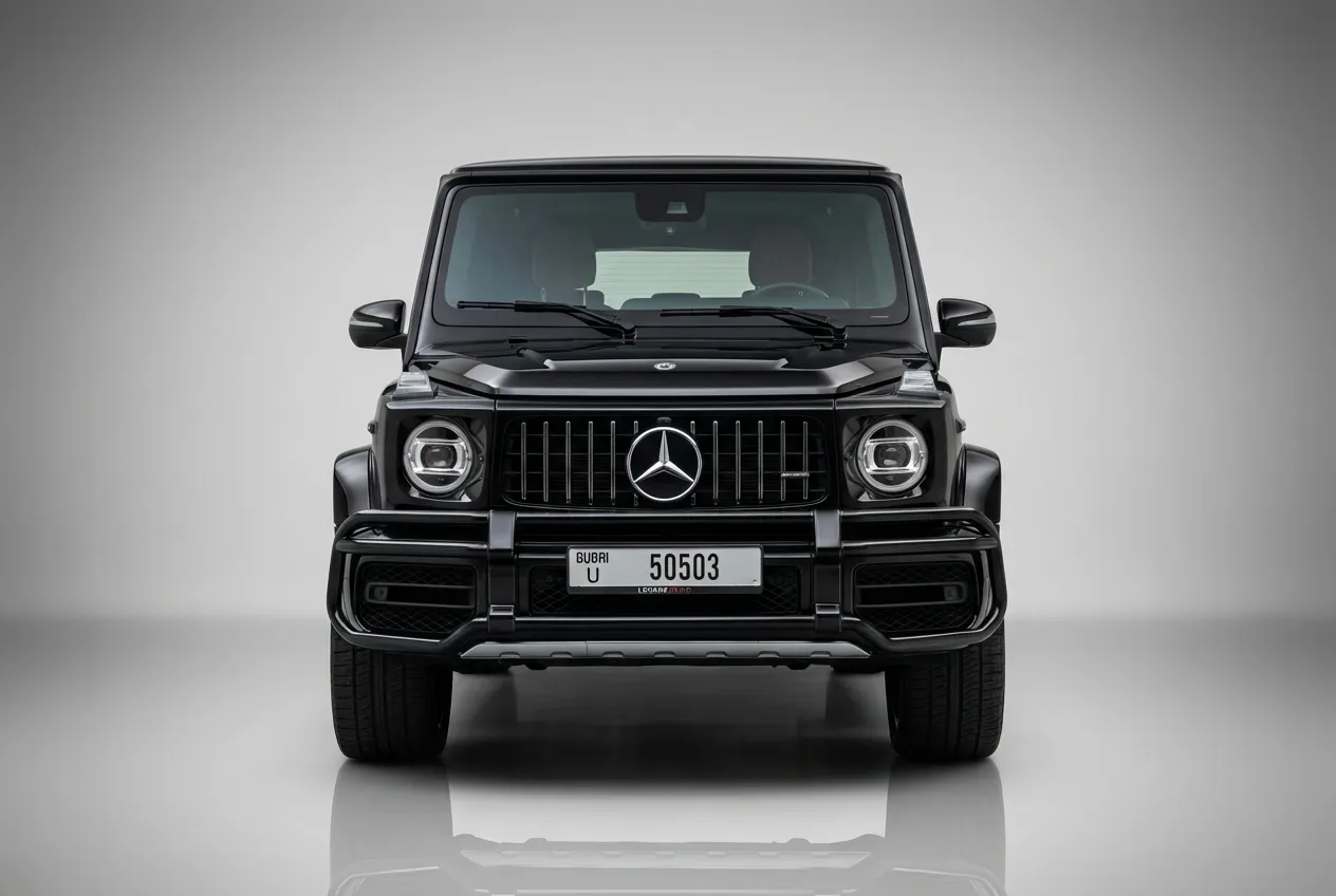 Mercedes G63 2023 Black rental Dubai
