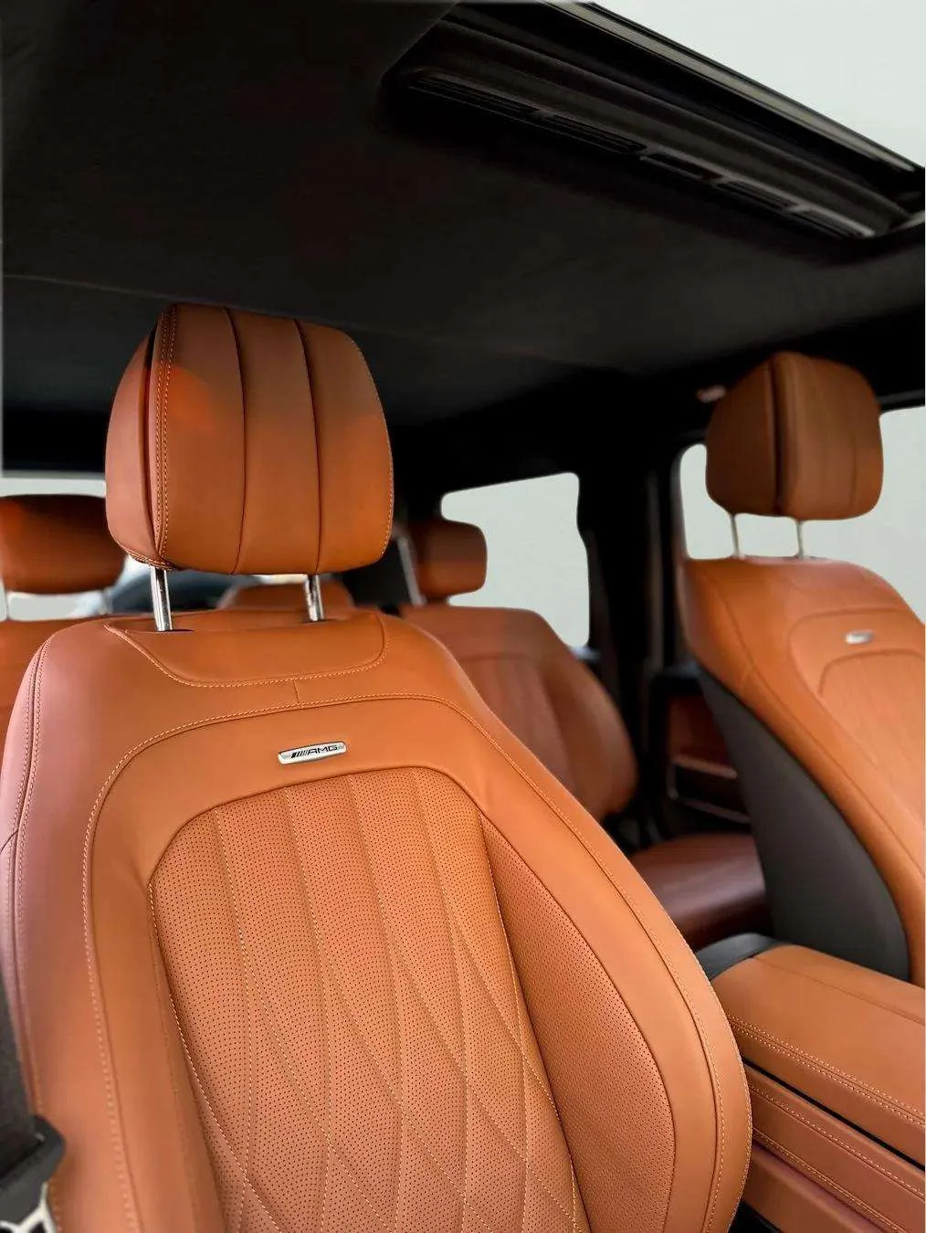 Mercedes G63 2023 Grey rental in Dubai thumbnail 6