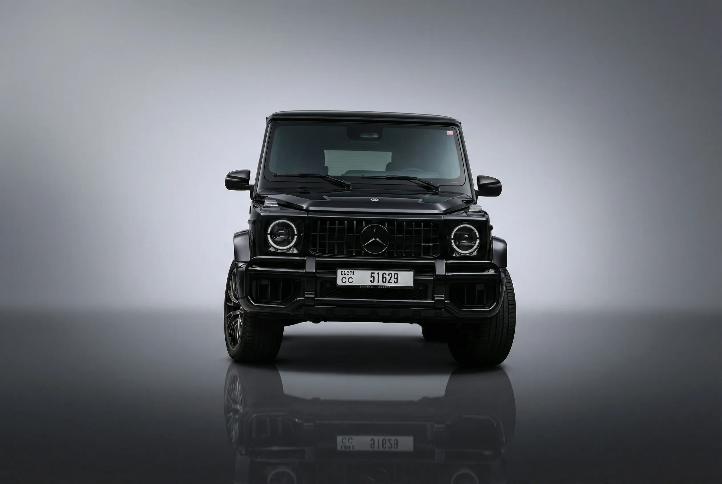 Mercedes G63 2025 Black rental in Dubai thumbnail 2