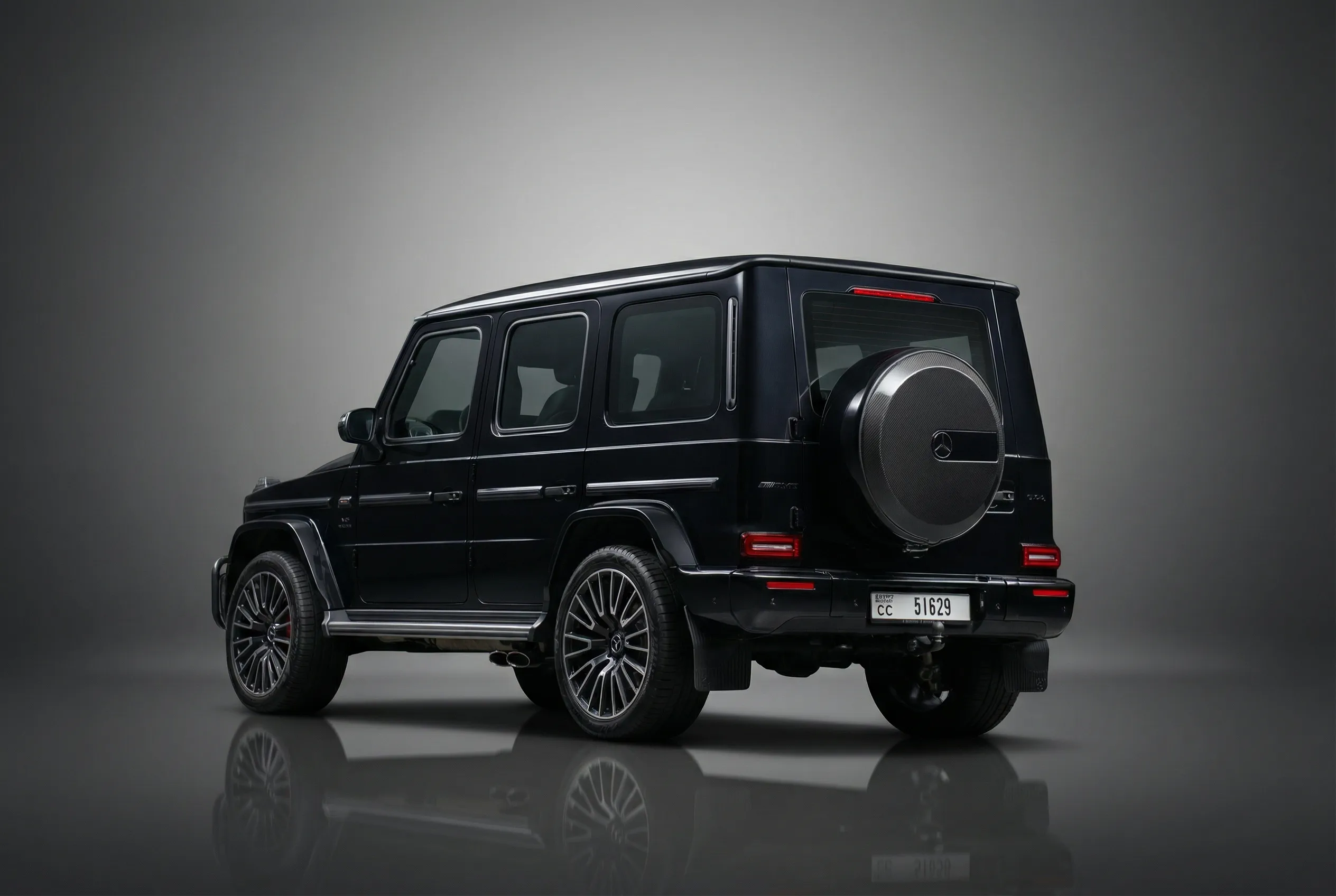 Mercedes G63 2025 Black rental in Dubai thumbnail 3