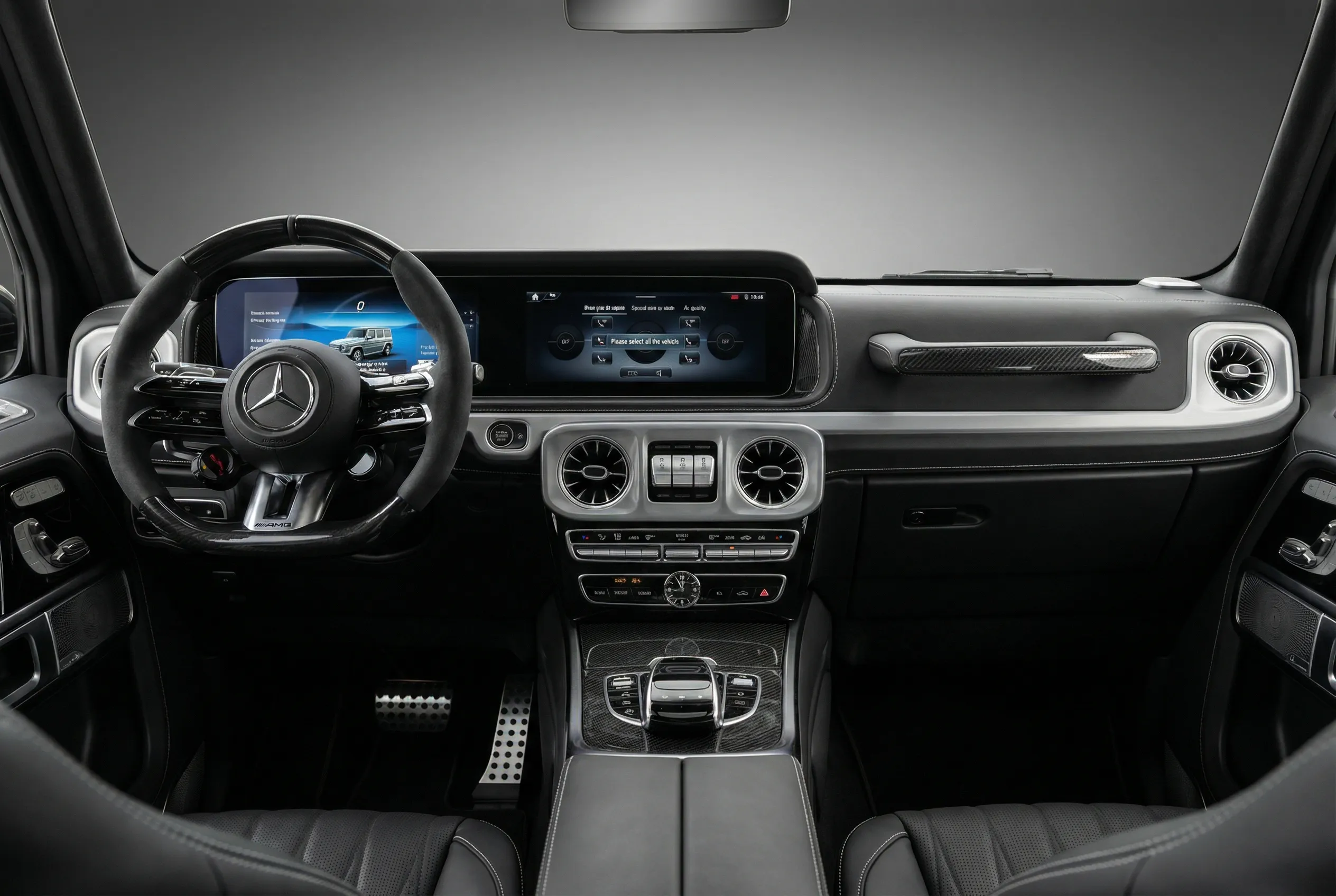 Mercedes G63 2025 Black rental in Dubai thumbnail 4