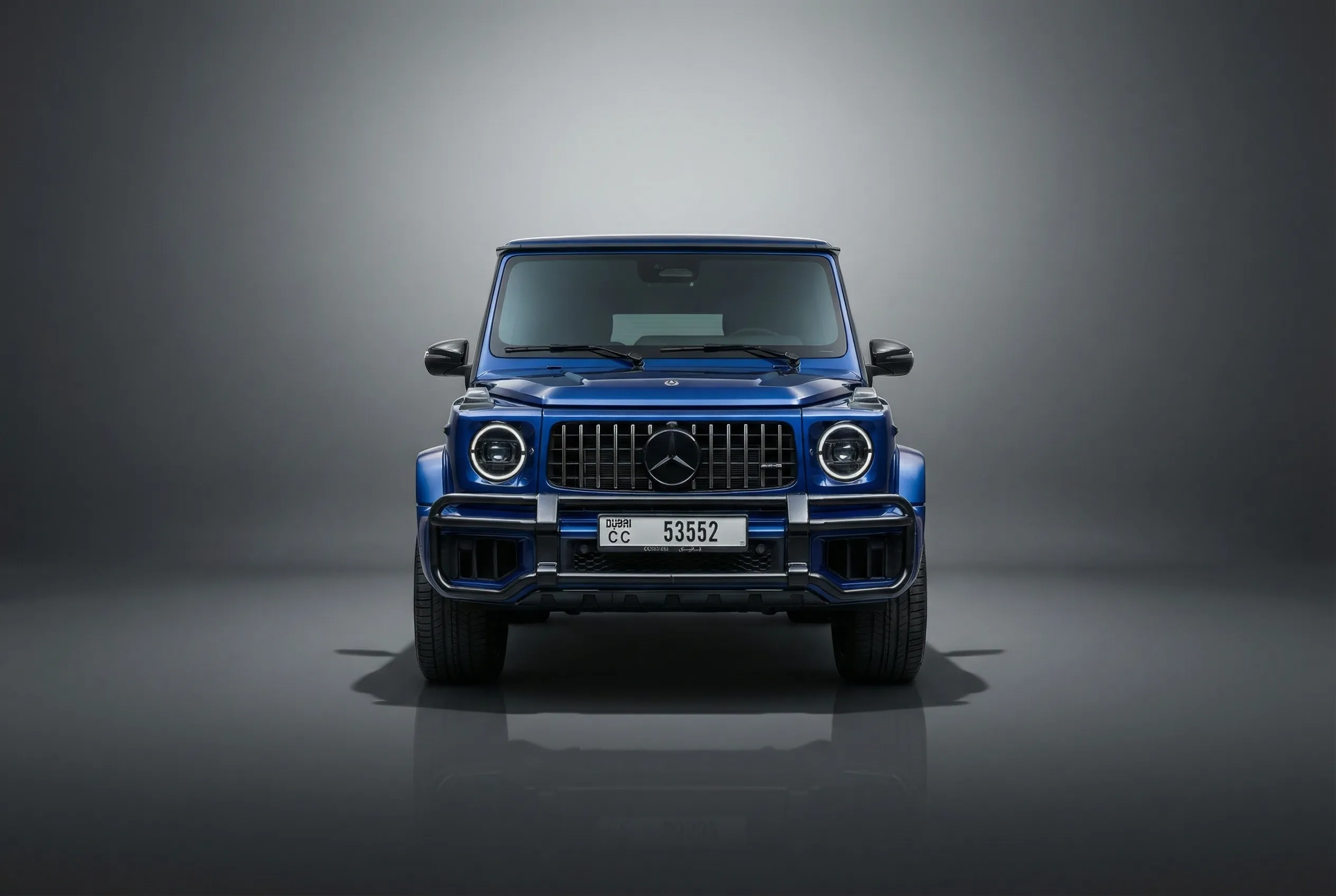 Mercedes G63 2025 Blue rental Dubai