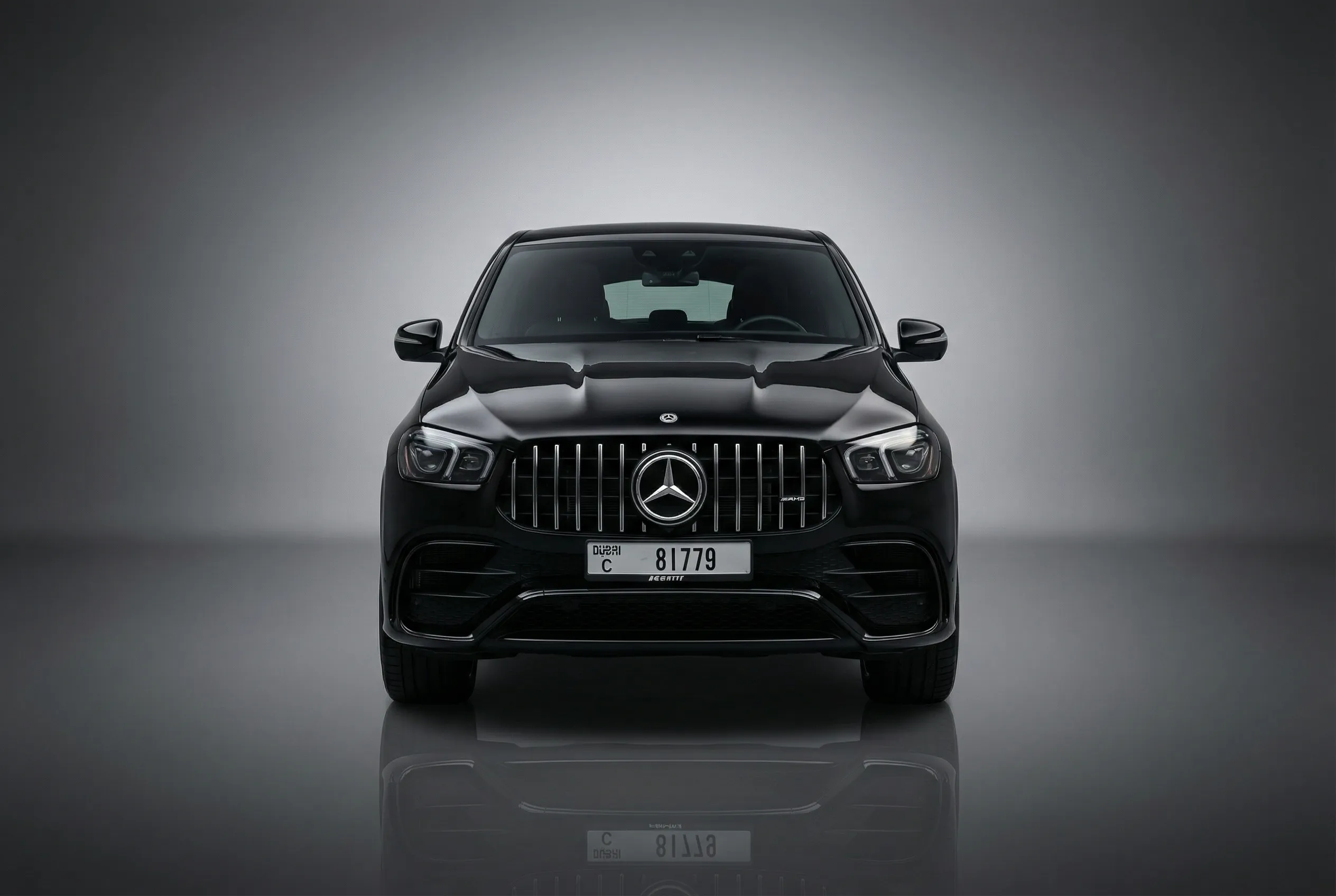 Mercedes Gle 53 2023 Black rental Dubai