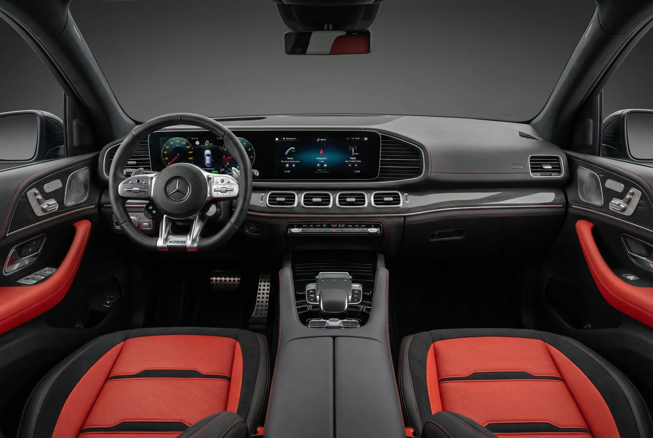 Mercedes Gle 53 2023 Black rental in Dubai thumbnail 4