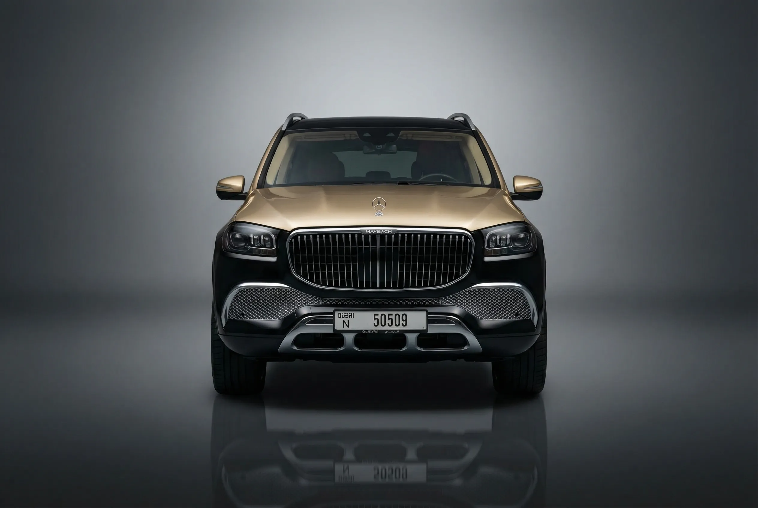 Mercedes Gls 600 Maybach 2023 Black rental Dubai