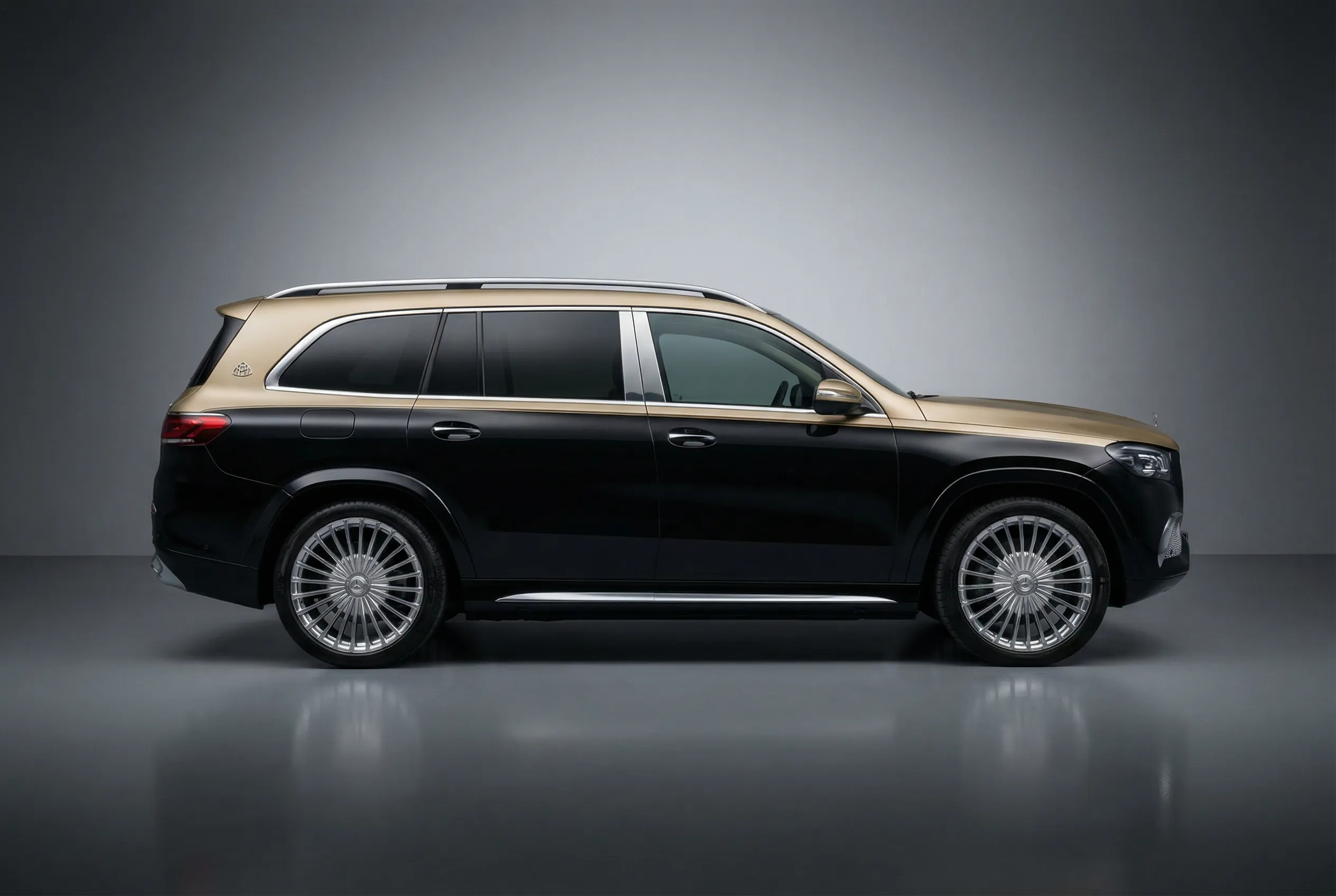 Mercedes Gls 600 Maybach 2023 Black rental in Dubai thumbnail 3