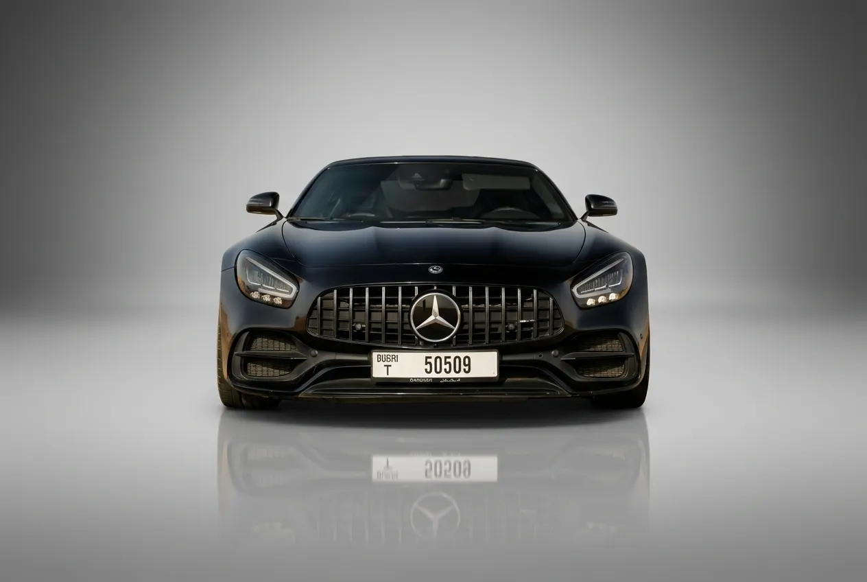 Mercedes Amg Gt 2021 Black rental Dubai