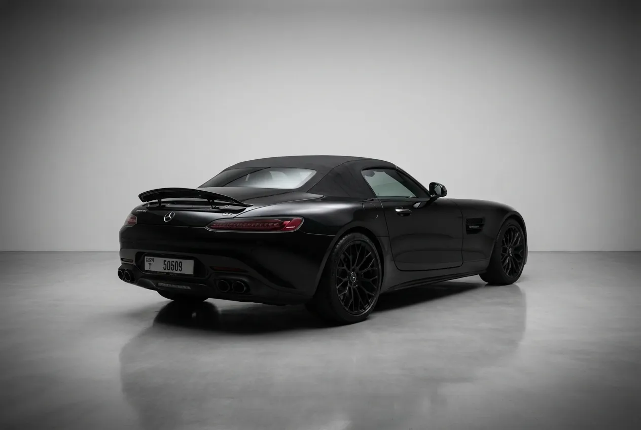 Mercedes Amg Gt 2021 Black rental in Dubai thumbnail 5