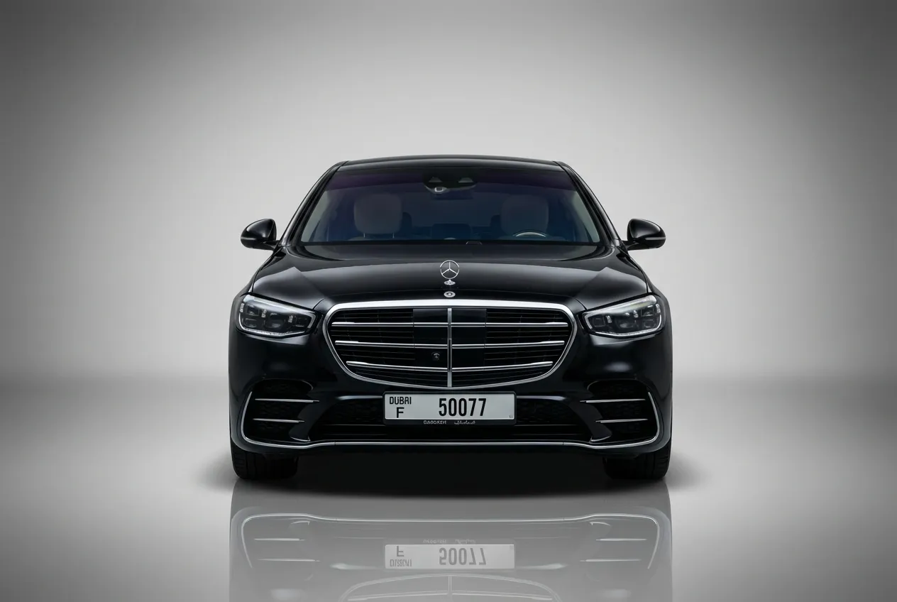 Mercedes S500 2023 Black rental Dubai
