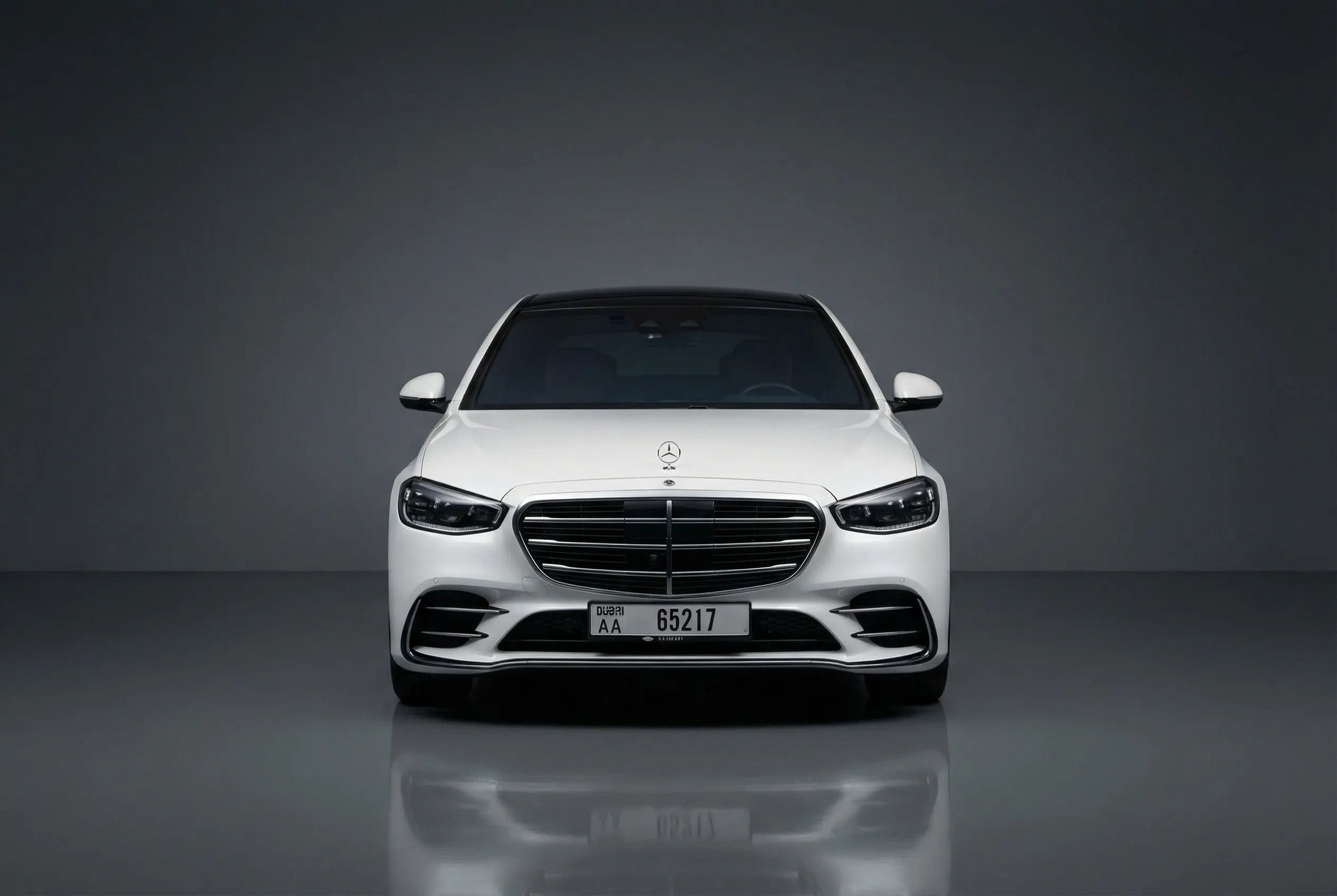 Mercedes S580 2023 White rental Dubai