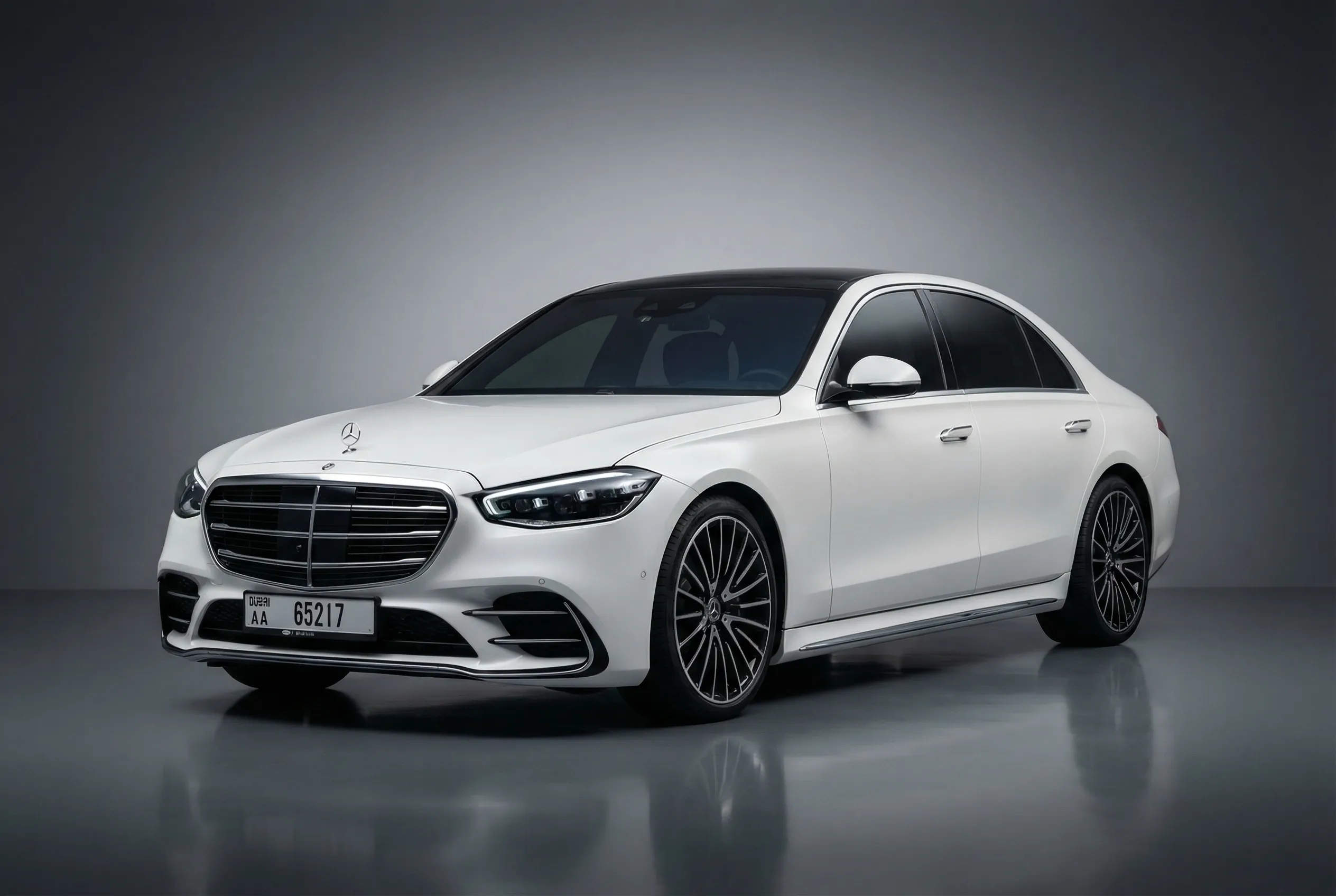 Mercedes S580 2023 White rental in Dubai thumbnail 2
