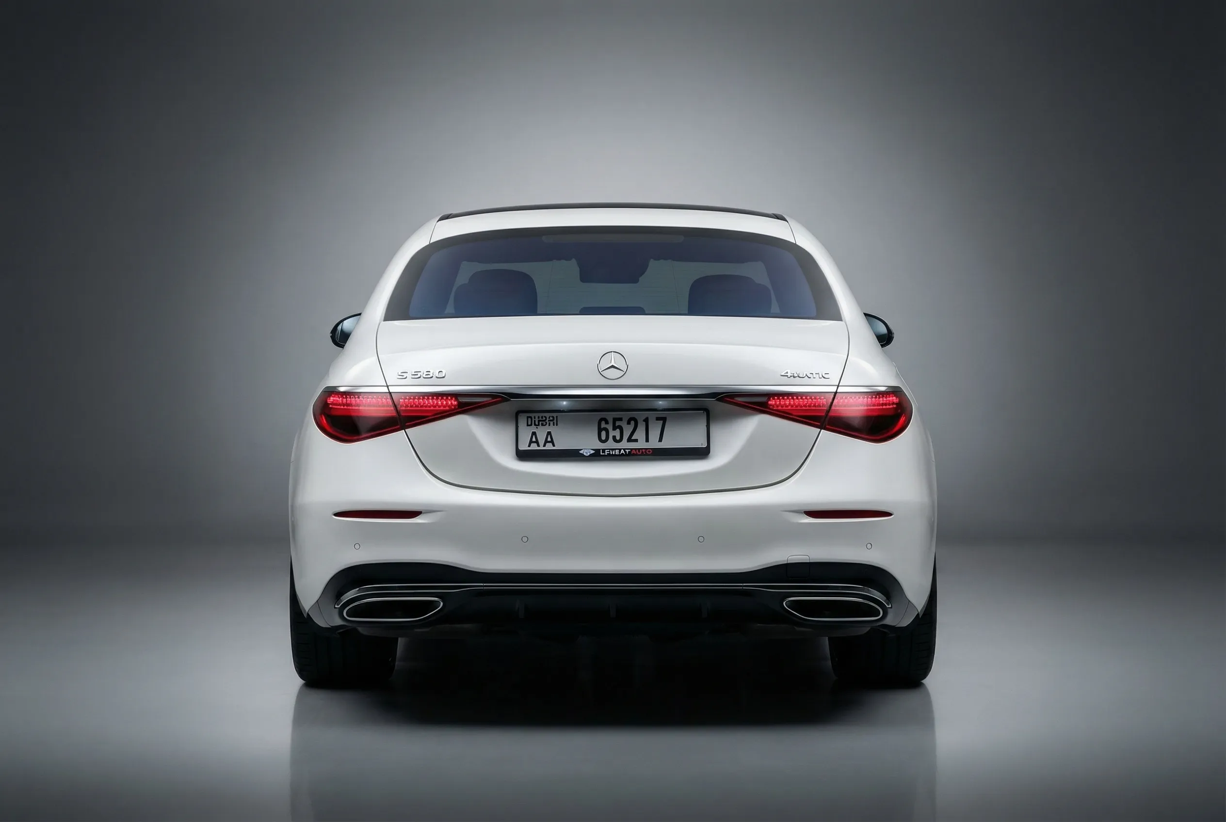 Mercedes S580 2023 White rental in Dubai thumbnail 4