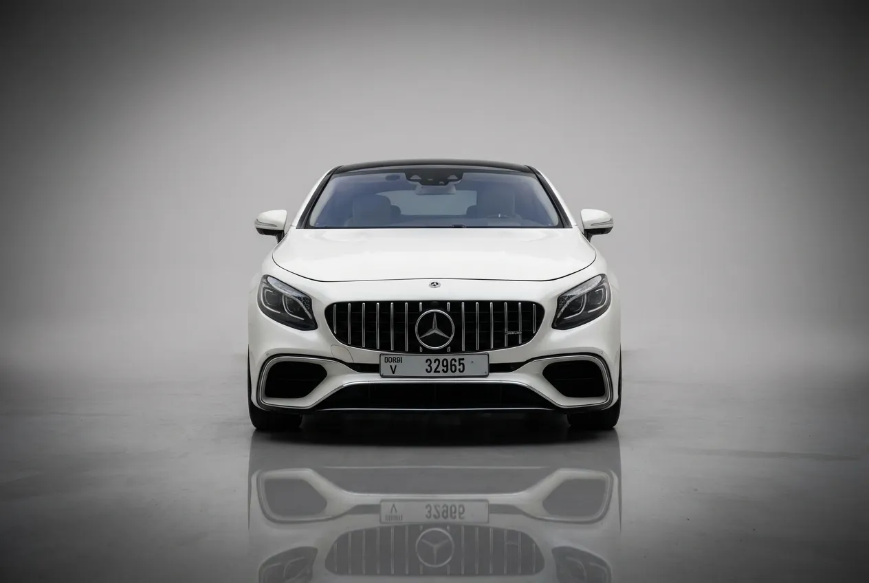 Mercedes Amg S63 2023 White rental Dubai