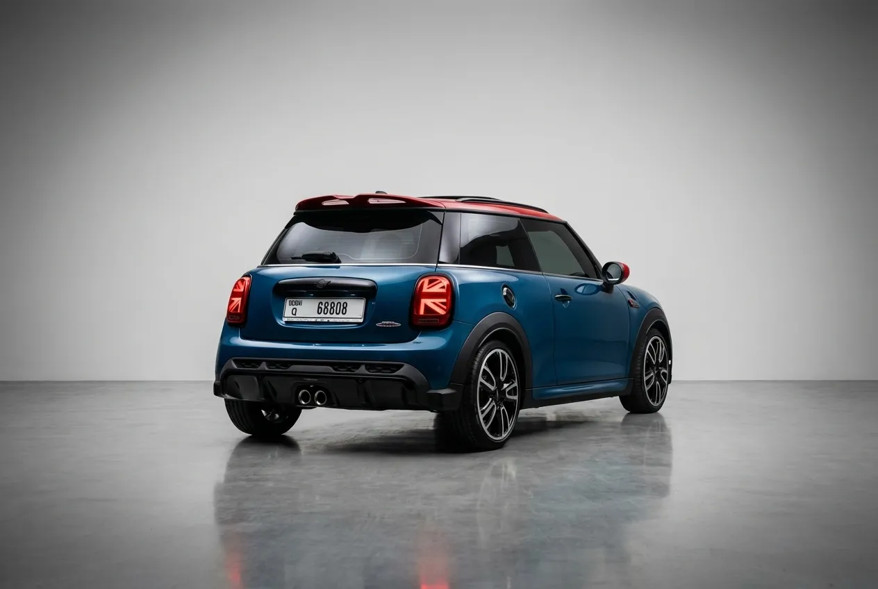 Mini Cooper S 2024 Blue rental in Dubai thumbnail 4
