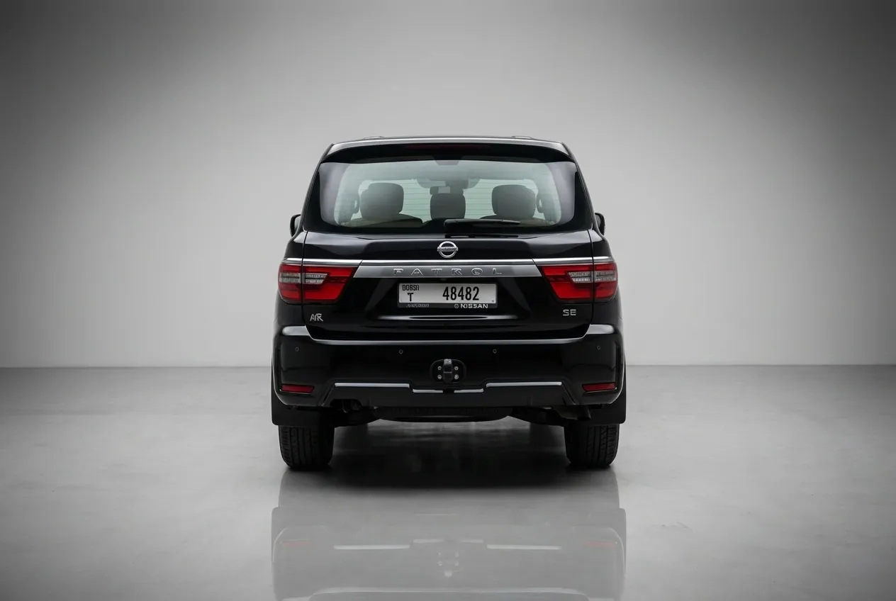 Nissan Patrol 2023 Black rental in Dubai thumbnail 5