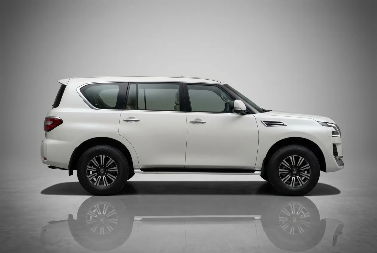 Nissan Patrol 2023 White rental in Dubai thumbnail 3