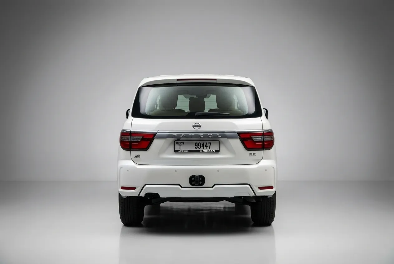 Nissan Patrol 2023 White rental in Dubai thumbnail 5