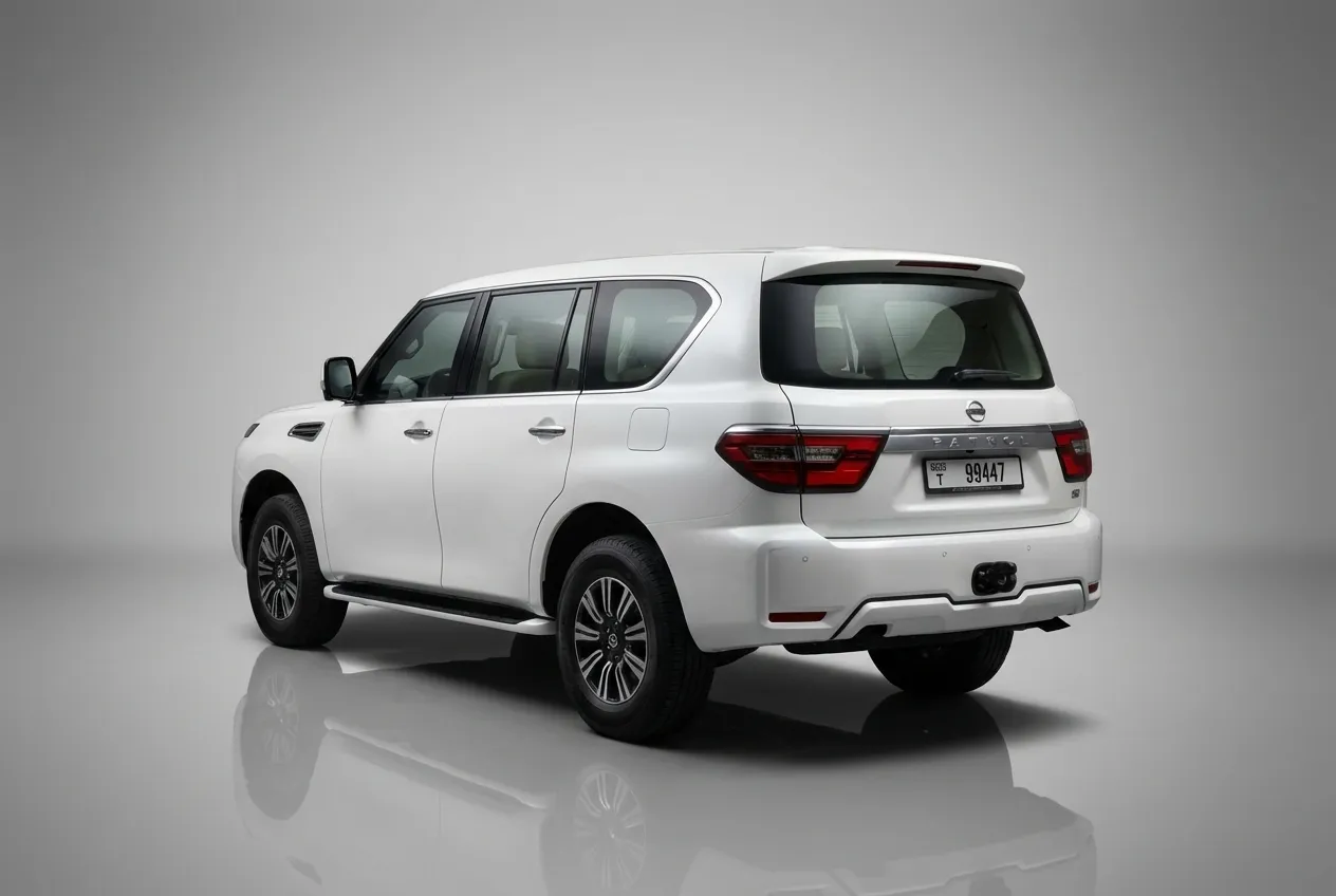 Nissan Patrol 2023 White rental in Dubai thumbnail 4