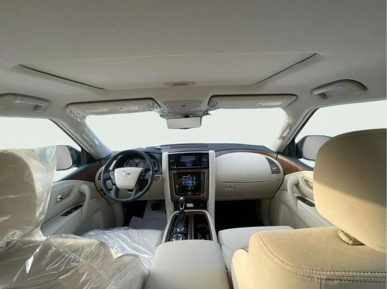 Nissan Patrol 2023 White rental in Dubai thumbnail 7