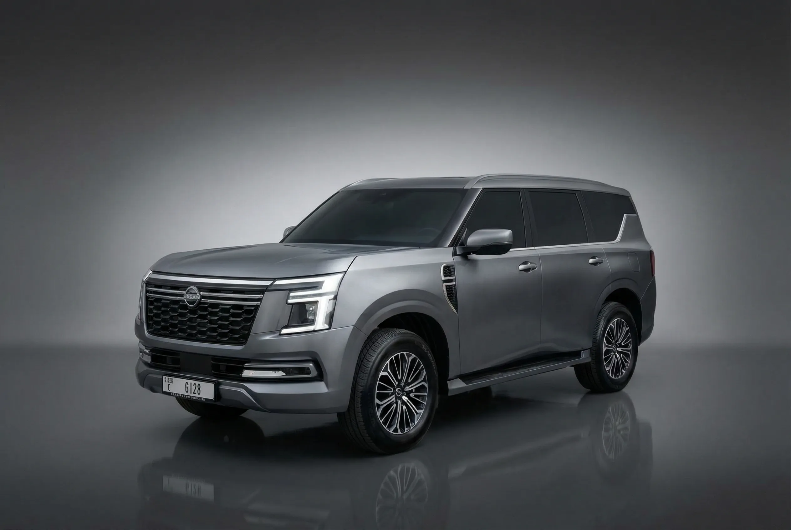 Nissan Patrol 2025 Grey rental in Dubai thumbnail 2