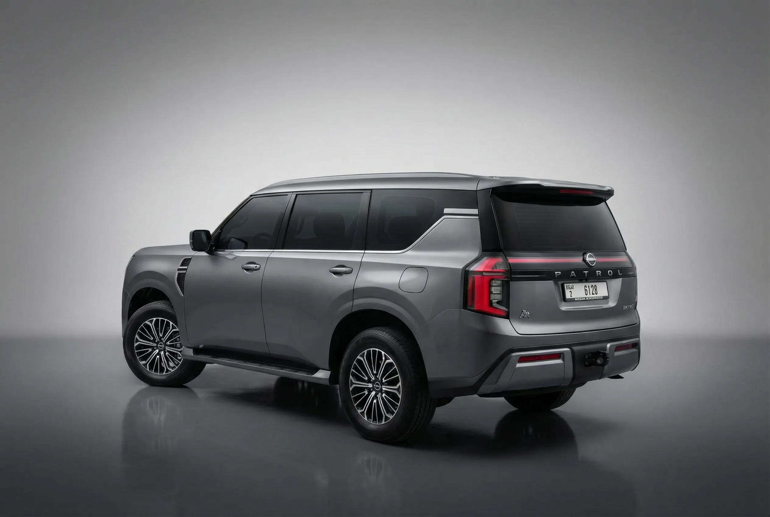 Nissan Patrol 2025 Grey rental in Dubai thumbnail 4