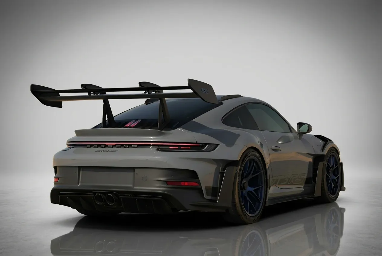 Porsche 911 Gt3 Rs 2024 Grey rental in Dubai thumbnail 4