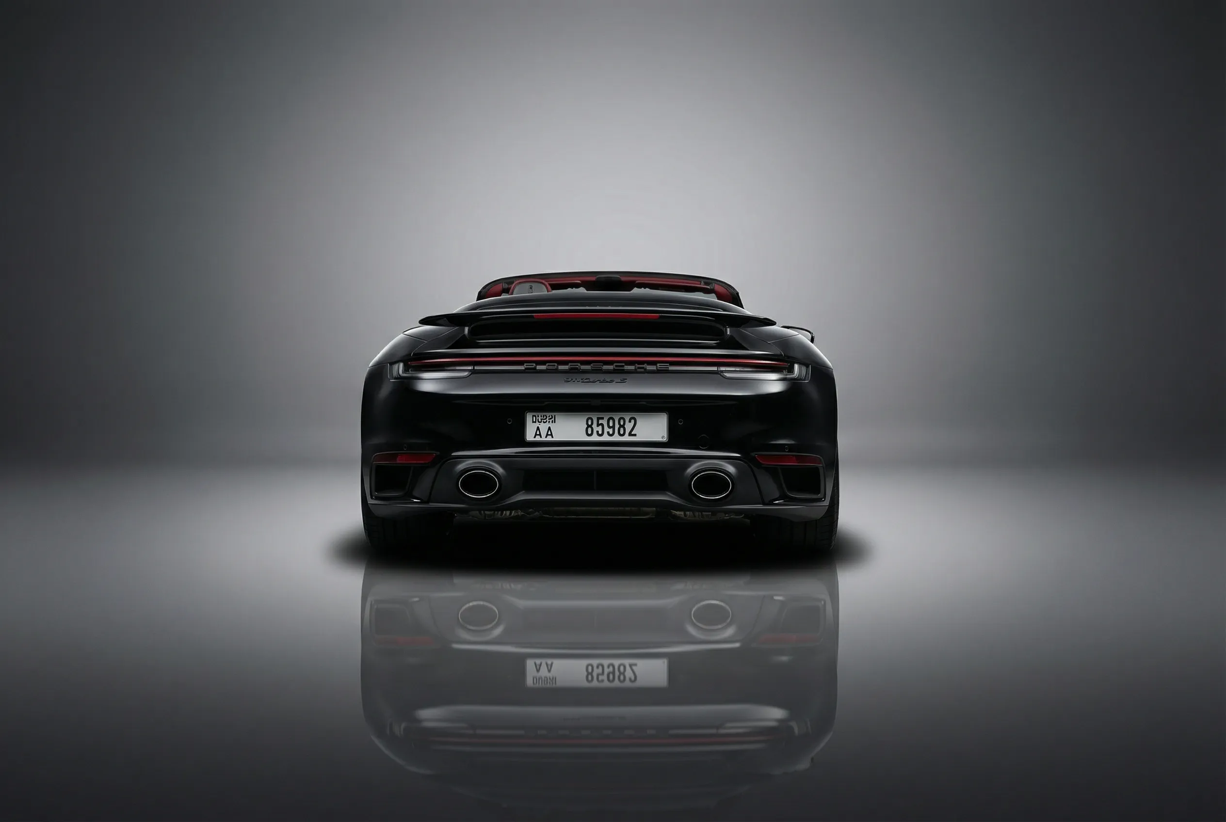 Porsche 911 Turbo S 2023 Black rental in Dubai thumbnail 3