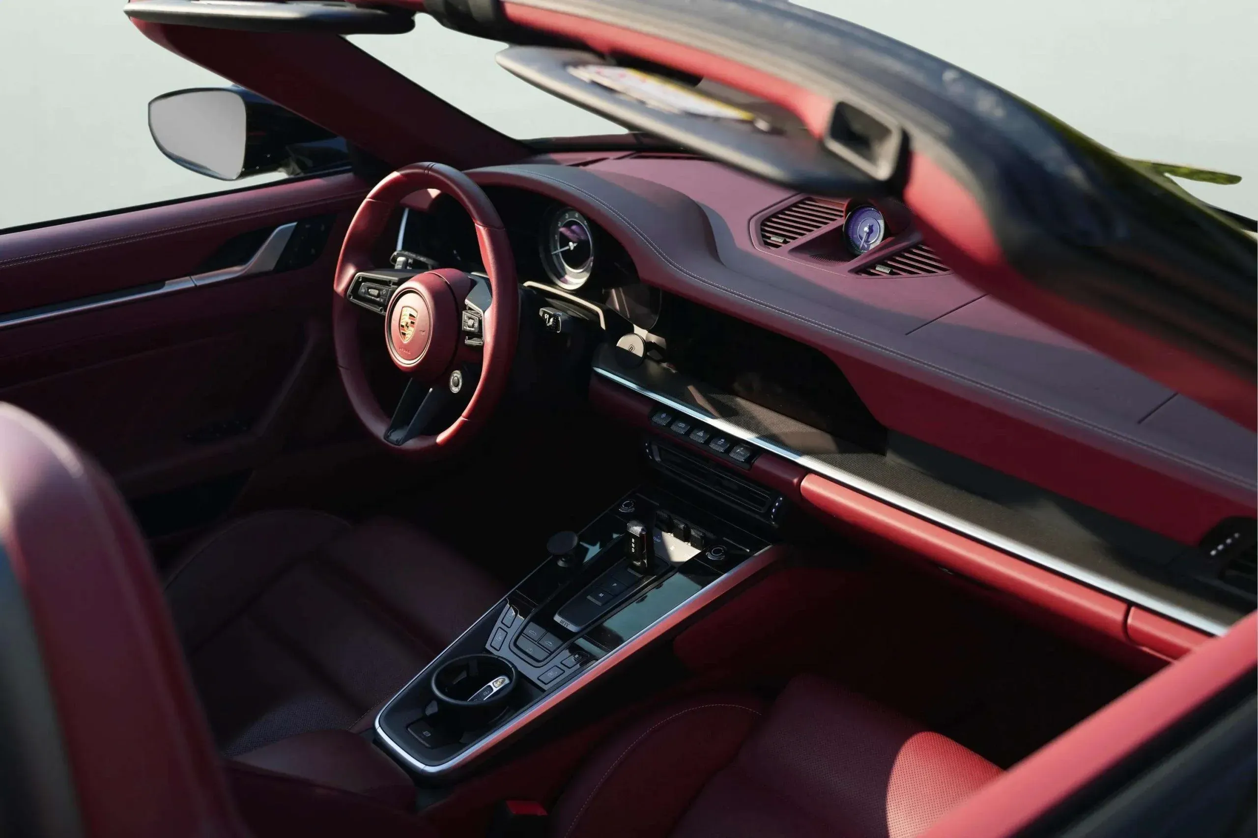 Porsche 911 Turbo S 2023 Black rental in Dubai thumbnail 5
