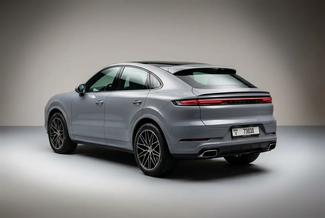 Porsche Cayenne 2025 Grey rental in Dubai thumbnail 2