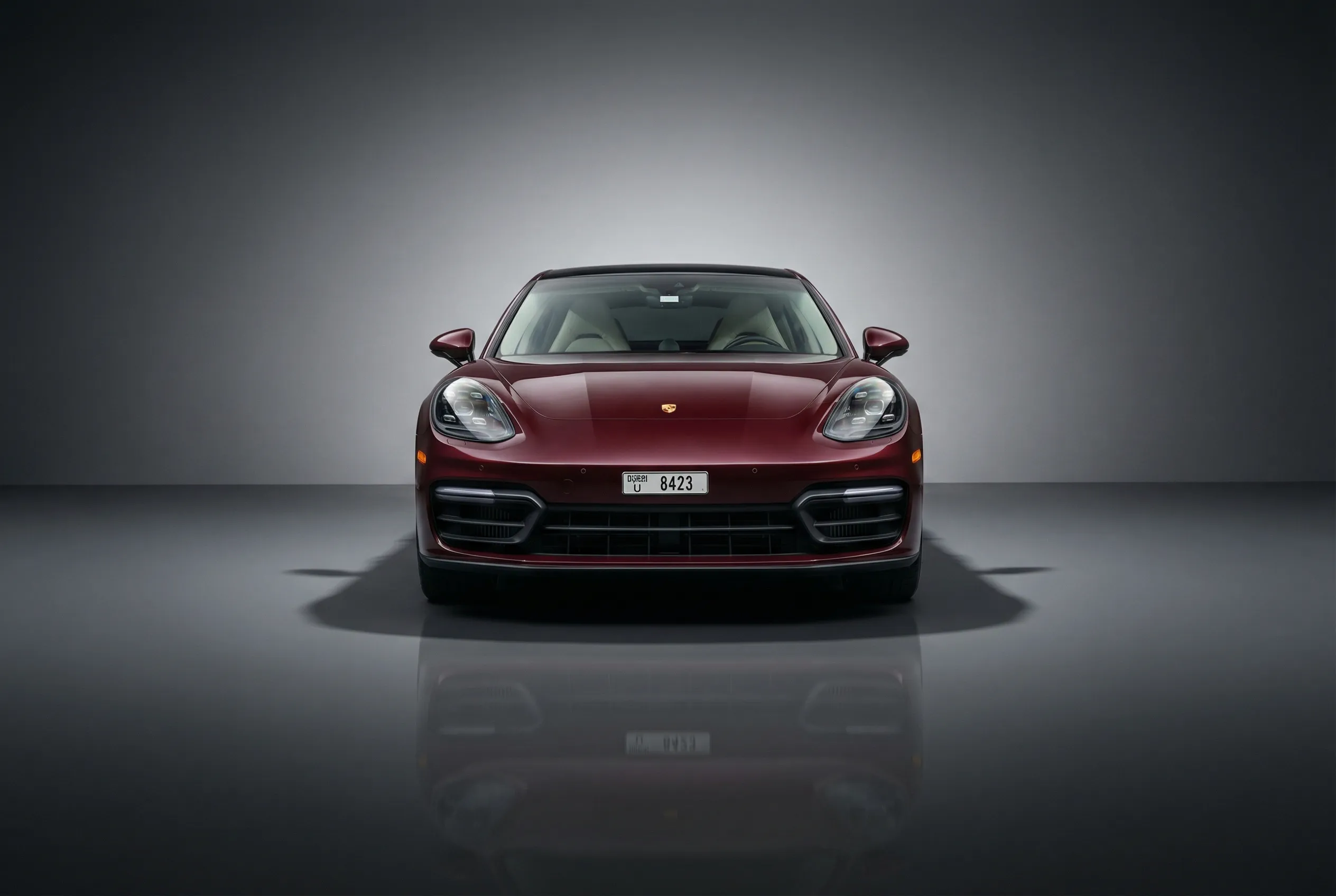 Porsche Panamera 2022 Maroon rental in Dubai thumbnail 2