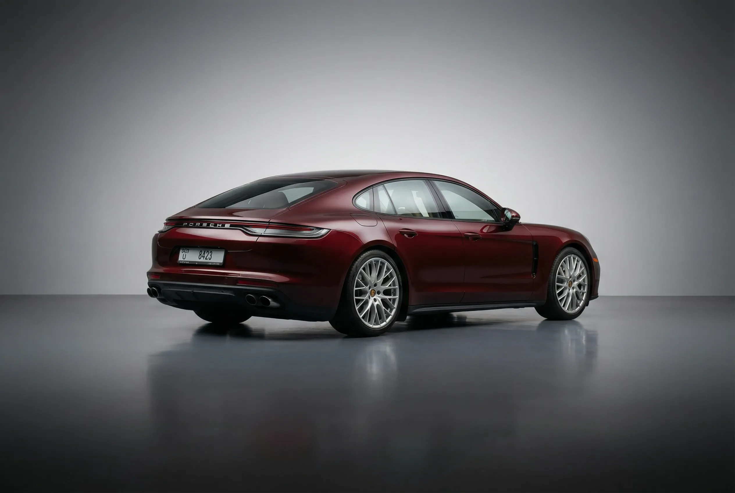 Porsche Panamera 2022 Maroon rental in Dubai thumbnail 4