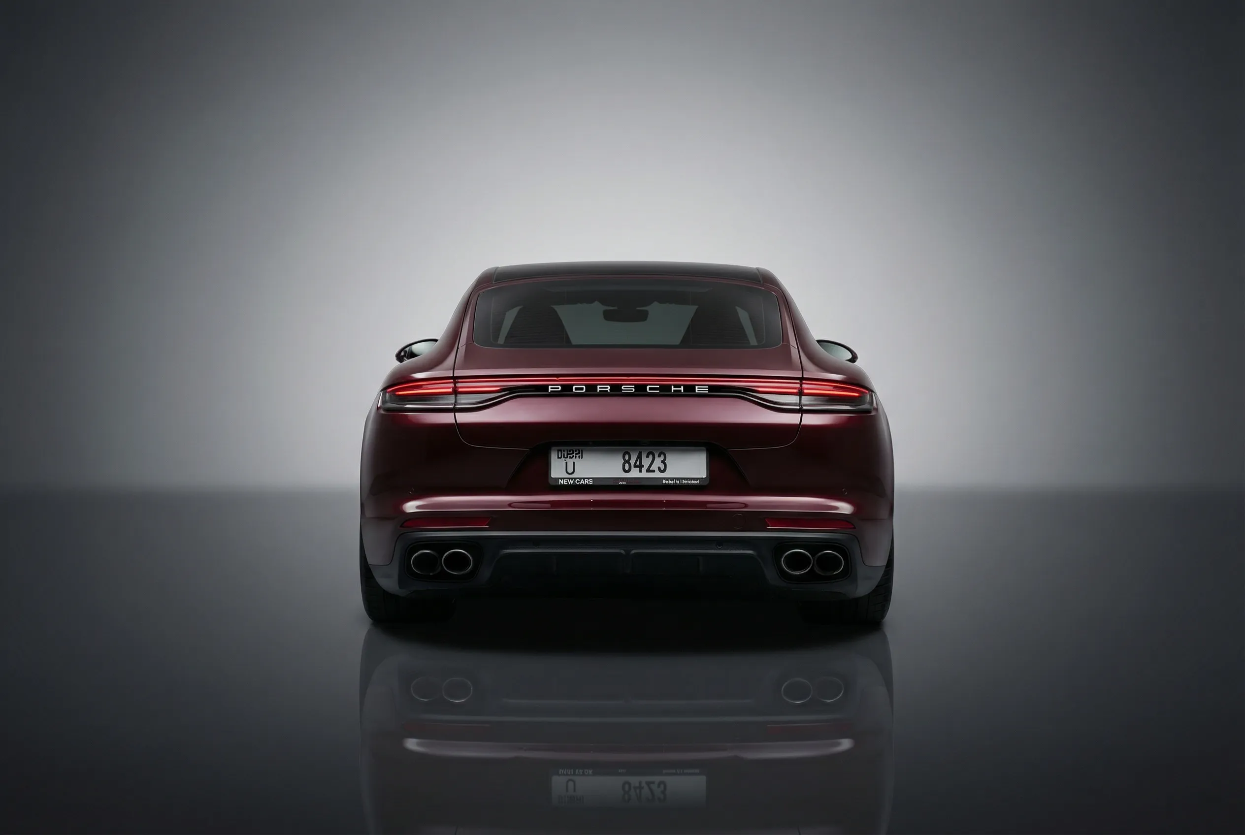 Porsche Panamera 2022 Maroon rental in Dubai thumbnail 3