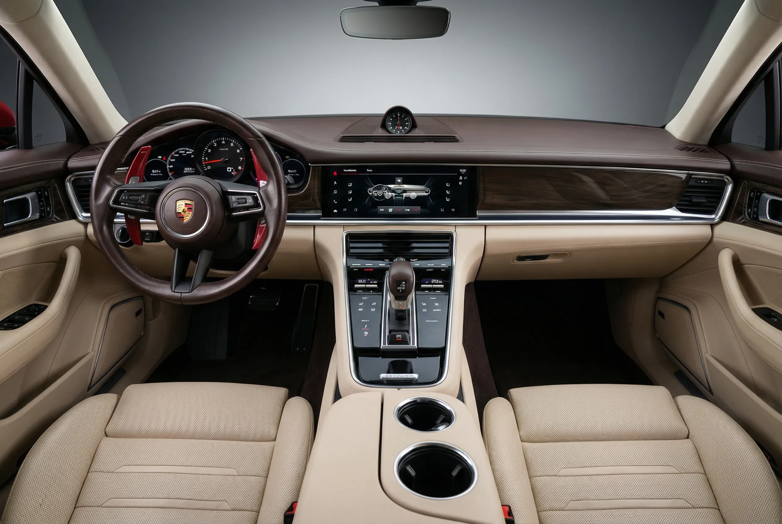 Porsche Panamera 2022 Maroon rental in Dubai thumbnail 6