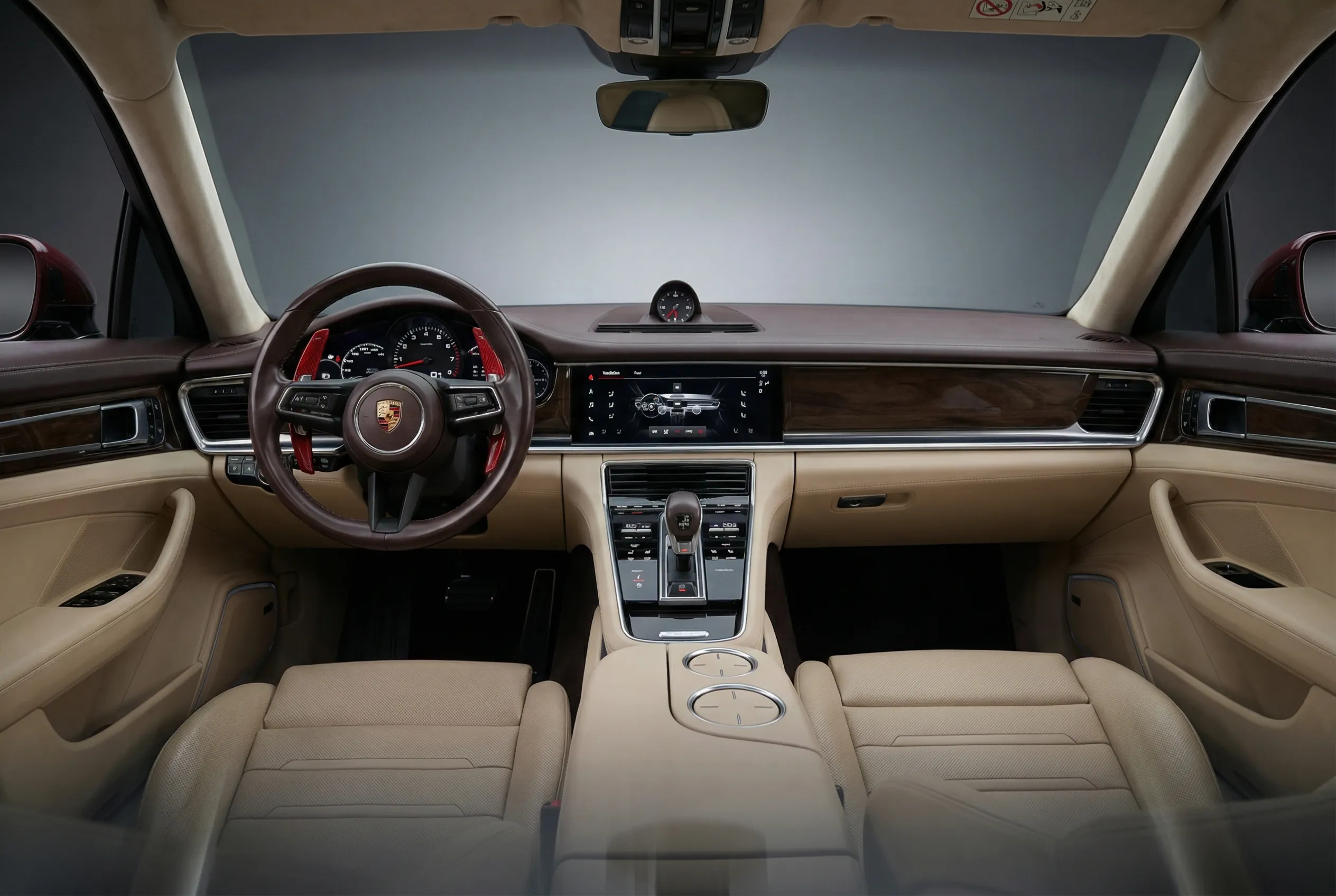 Porsche Panamera 2022 Maroon rental in Dubai thumbnail 5
