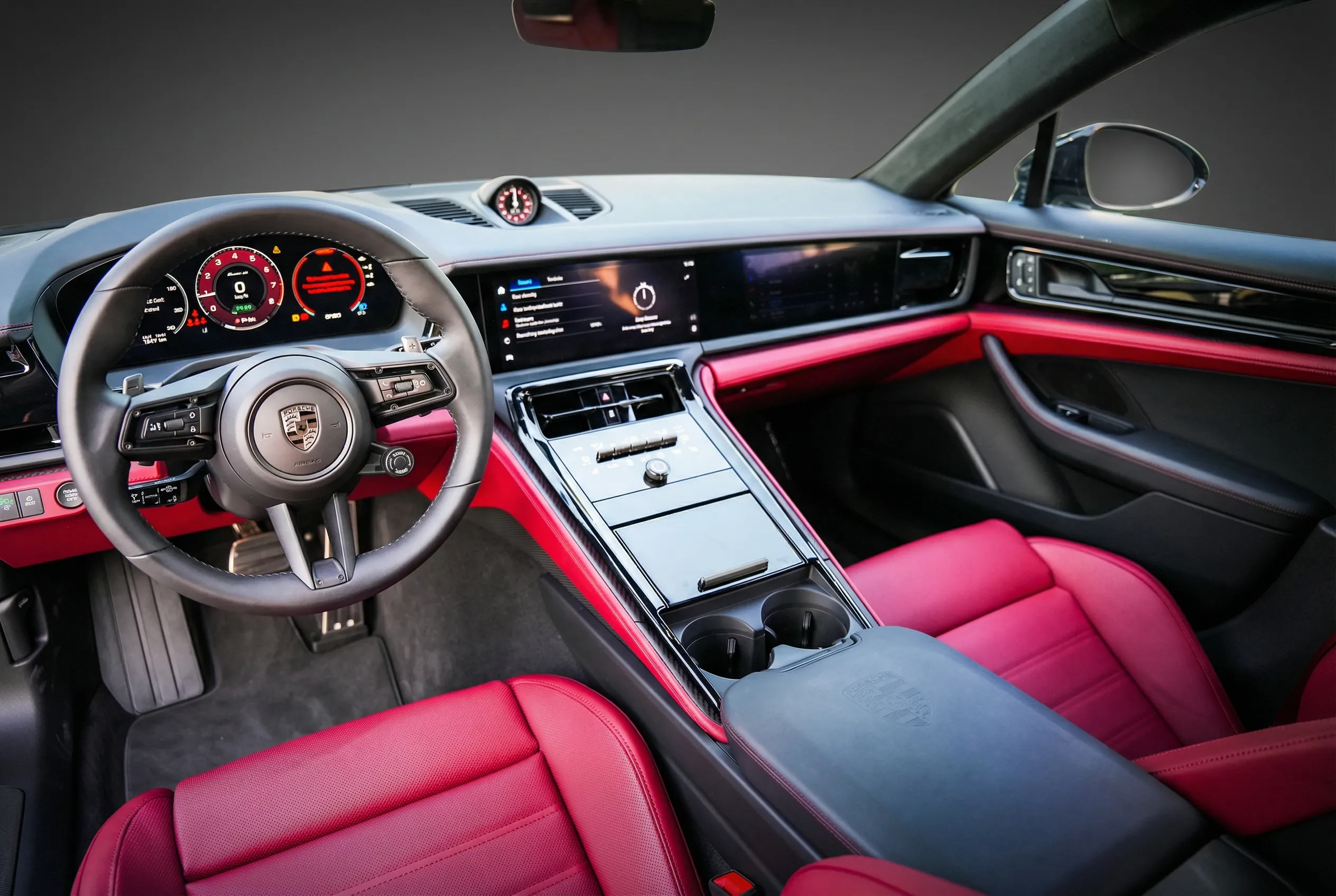 Porsche Panamera Turbo S E-hybrid 2026 Grey rental in Dubai thumbnail 6