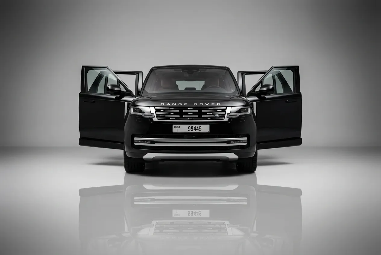 Land Rover Range Rover 7 Seats 2024 Black rental in Dubai thumbnail 2