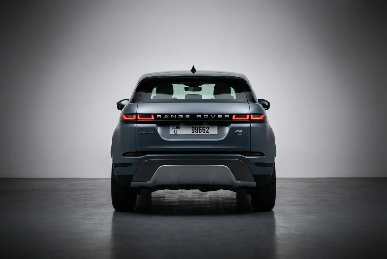 Land Rover Range Rover Evoque 2023 Grey rental in Dubai thumbnail 3