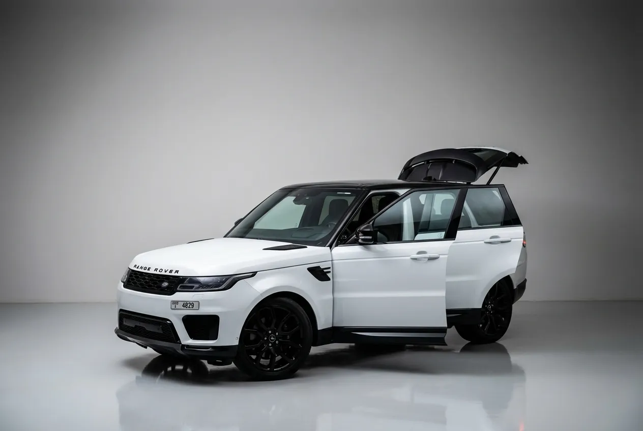 Land Rover Range Rover Sport 2023 White rental in Dubai thumbnail 2
