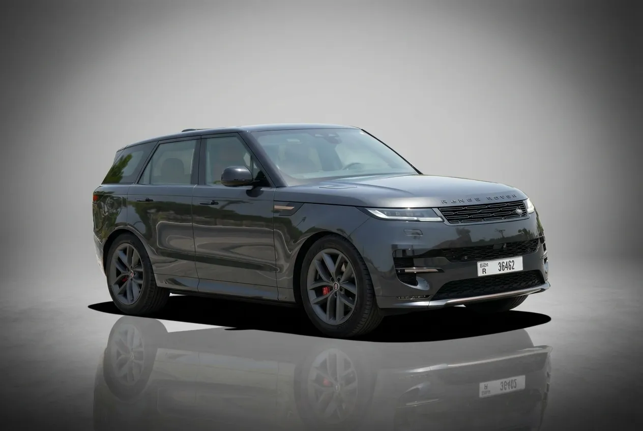Land Rover Range Rover Sport 2026 Grey rental in Dubai thumbnail 2