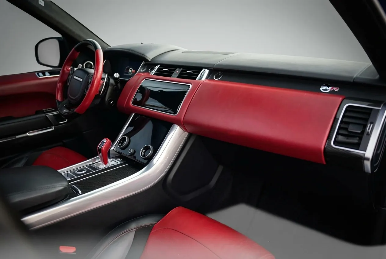 Land Rover Range Rover Sport Svr 2022 Blue rental in Dubai thumbnail 8