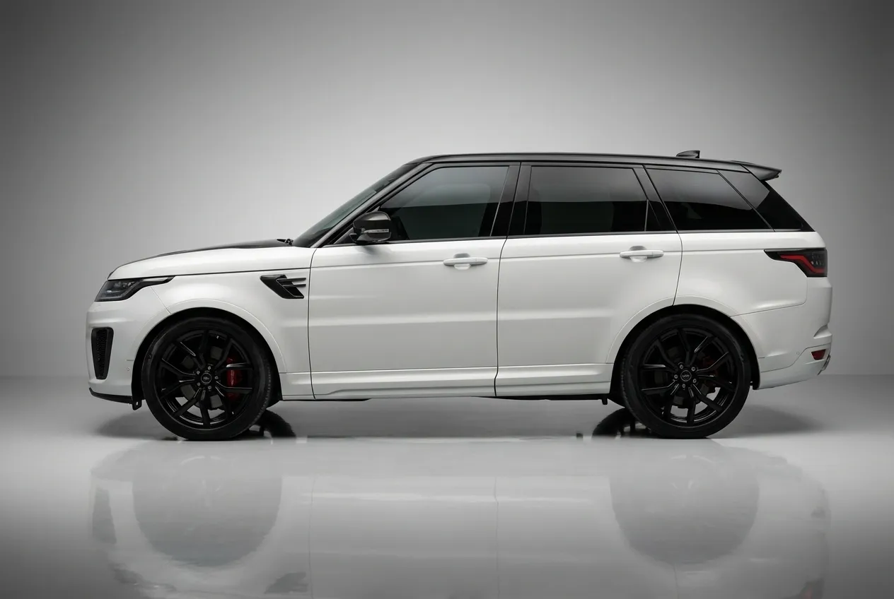 Land Rover Range Rover Sport Svr 2022 White rental in Dubai thumbnail 2