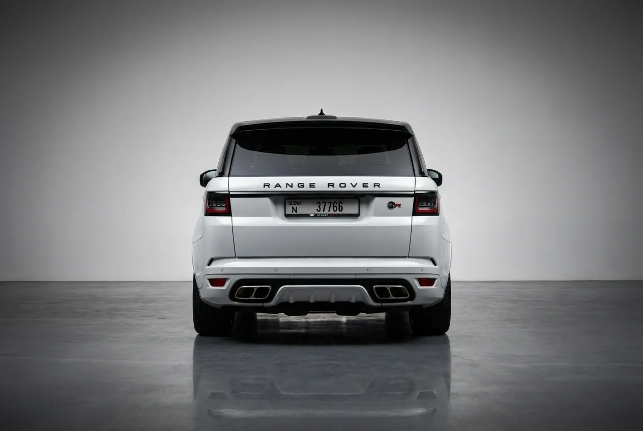 Land Rover Range Rover Sport Svr 2022 White rental in Dubai thumbnail 3