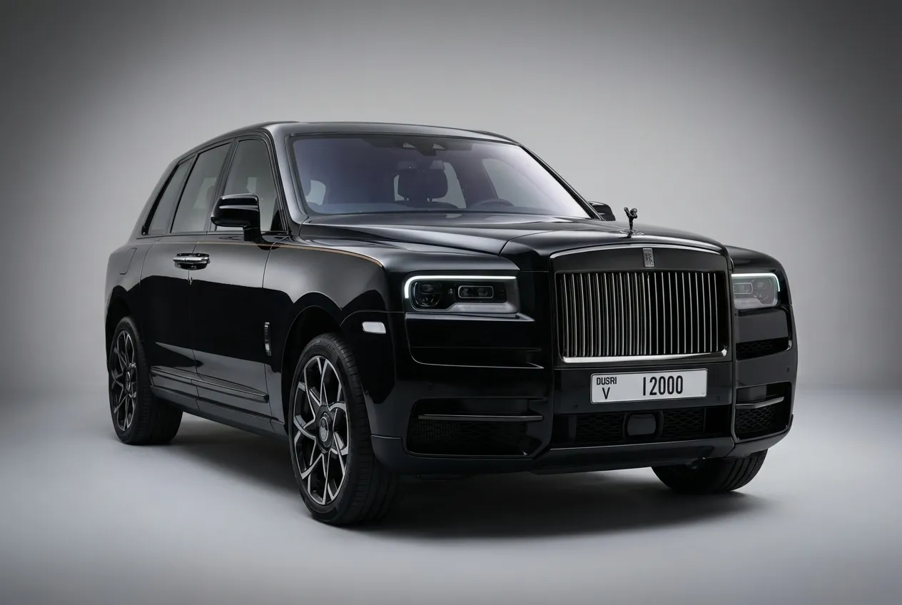 Rolls Royce Cullinan Black Badge 2025 Black rental Dubai